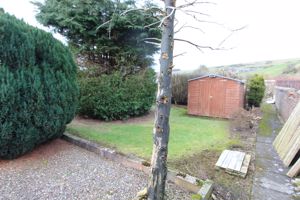 Quarter of walled garden and shed- click for photo gallery
